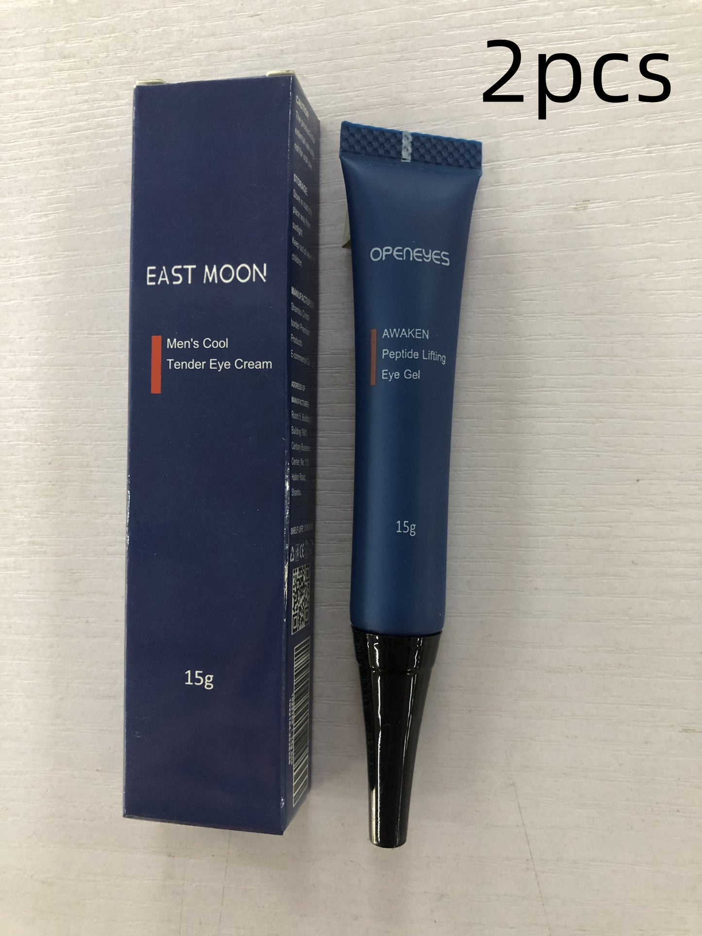 Crème contour des yeux hydratante et éclaircissante au rétinol pour hommes