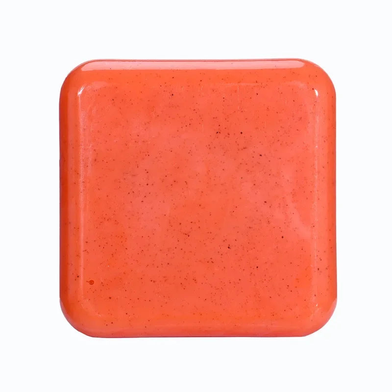 Jabón exfoliante de ácido kójico y naranja dulce (70 g/140 g), glutatión, leche de coco, cedro, iluminador, cúrcuma, barra para el cuidado de la piel